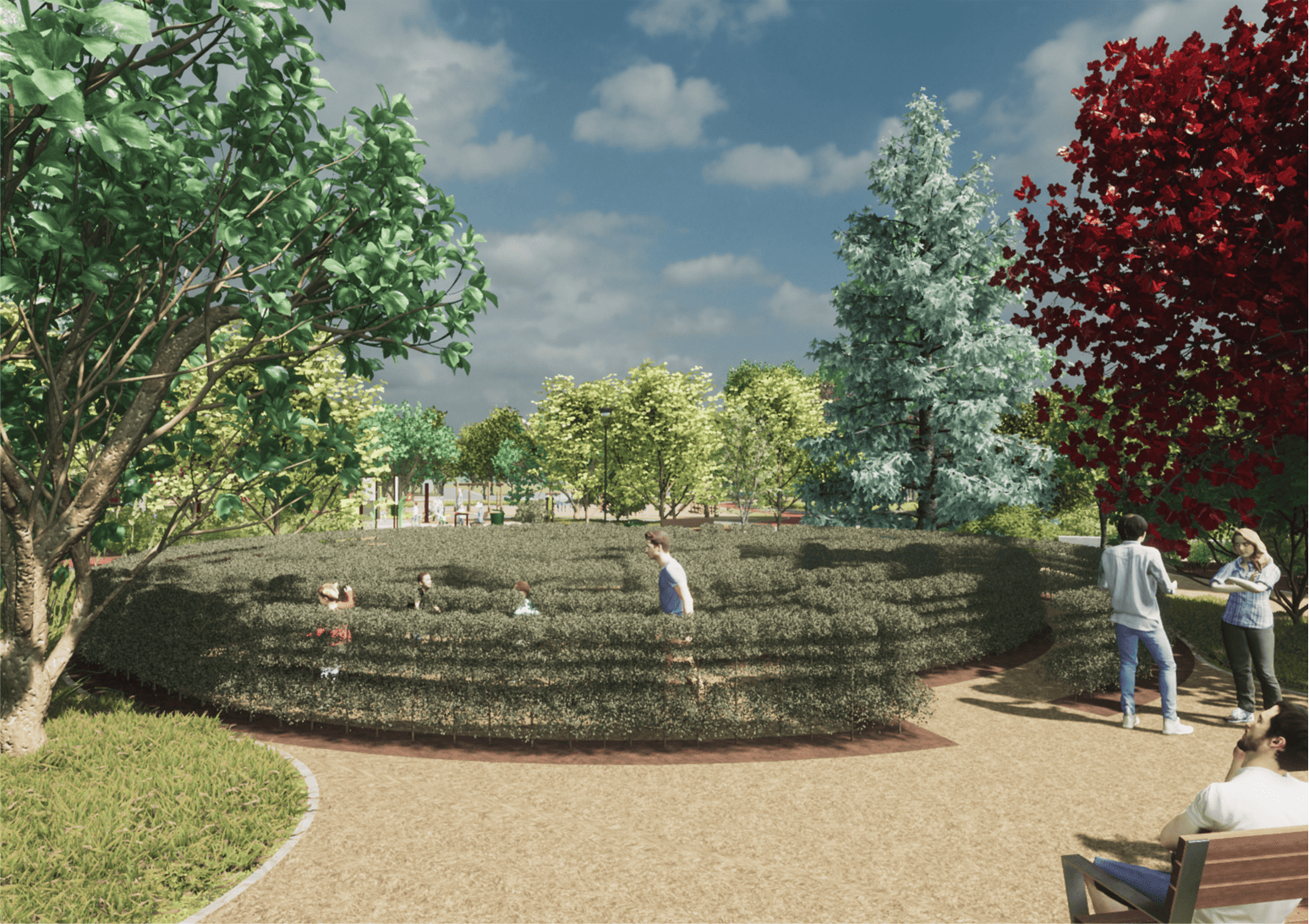 Park Europejski w Jelczu-Laskowicach