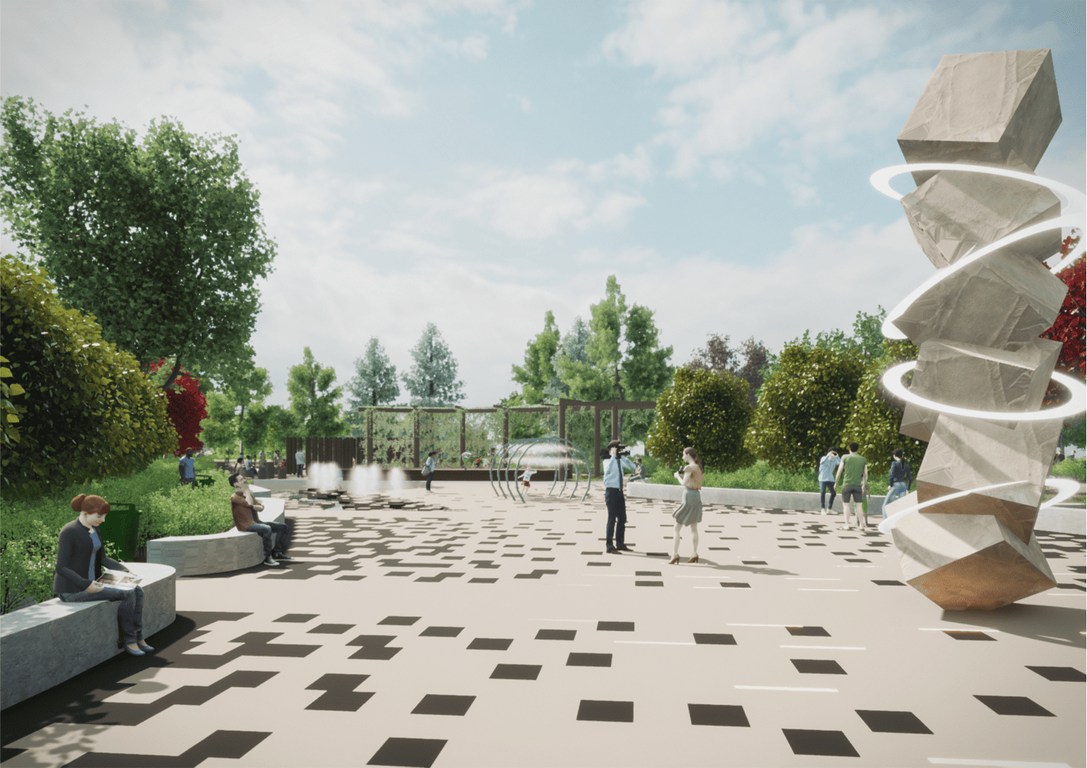 Park Europejski w Jelczu-Laskowicach