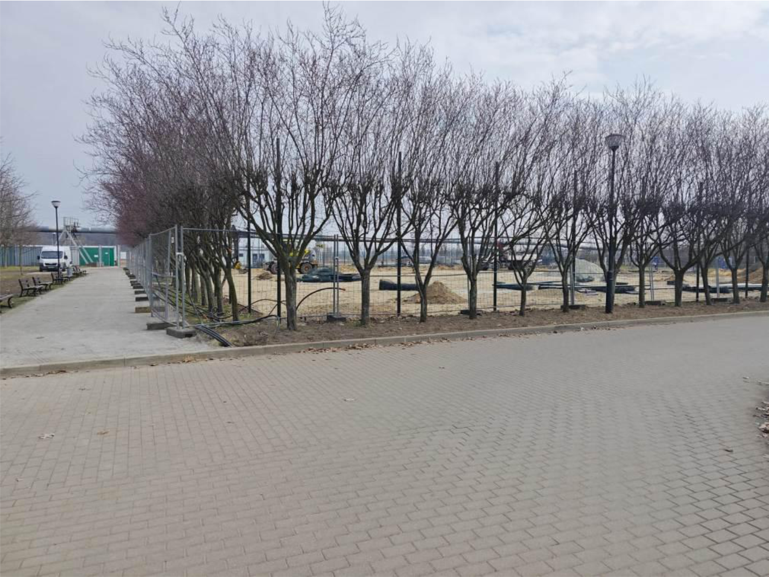 Przebudowa kompleksu boisk sportowych w Siechnicach - I etap