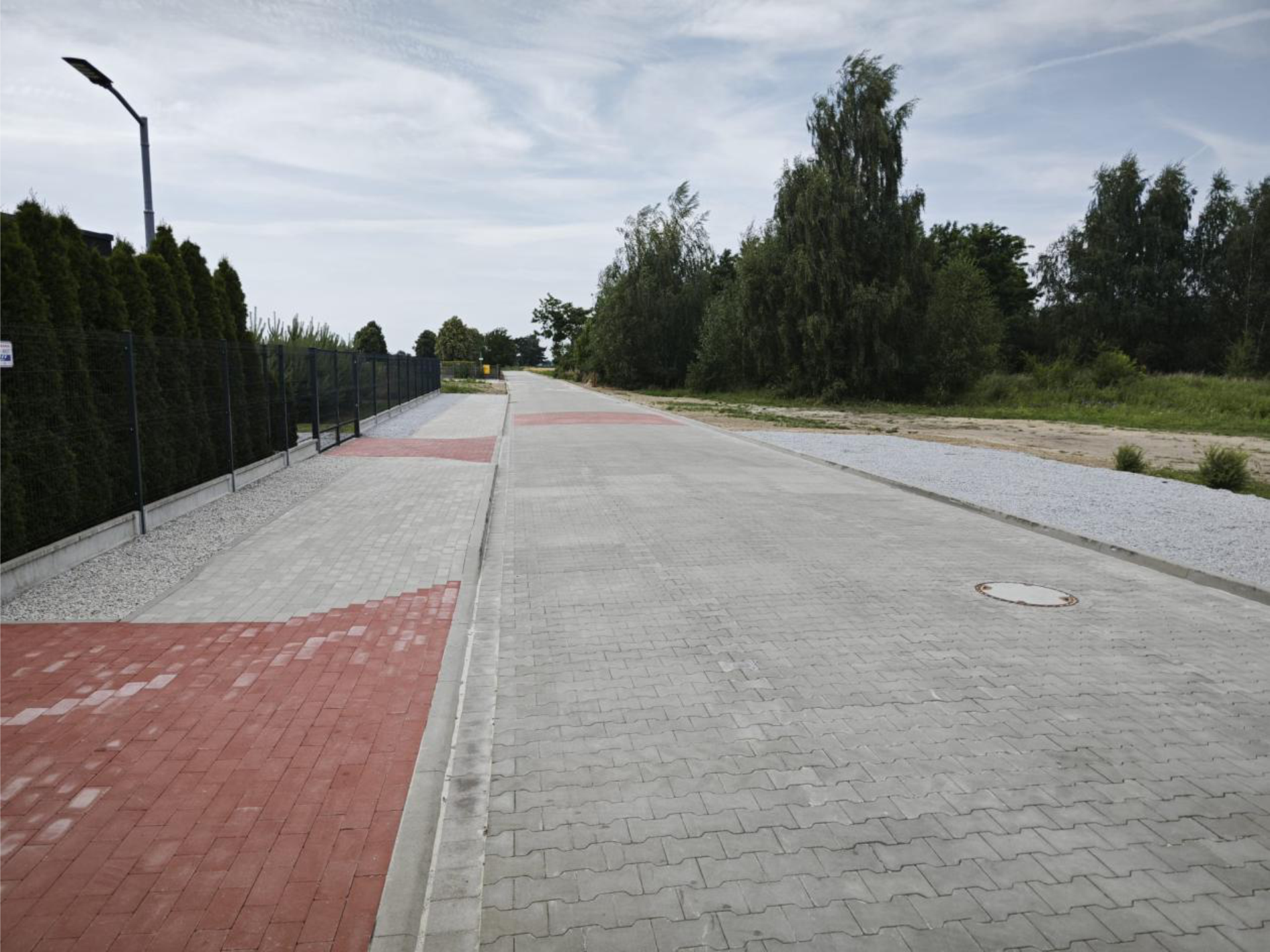 Budowa odcinka ul. Sportowej w Marcinkowicach