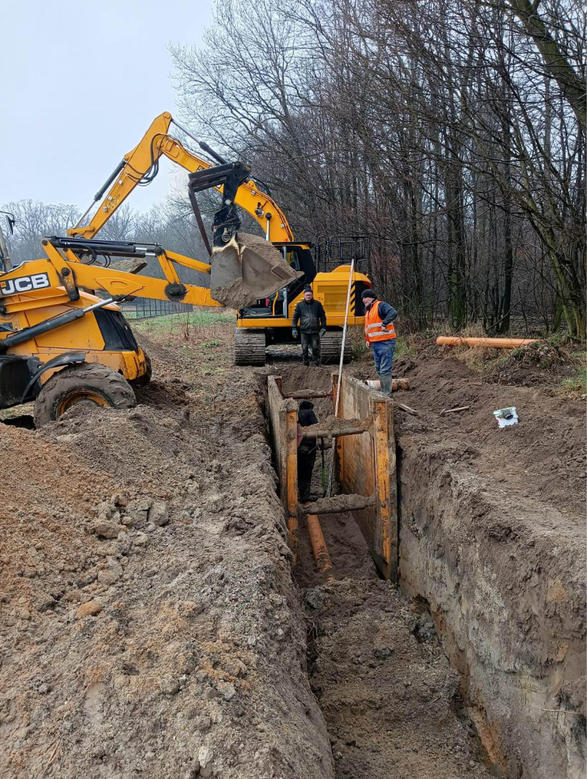 Sieć wodociągowa Oleśnica Mała - Owczary