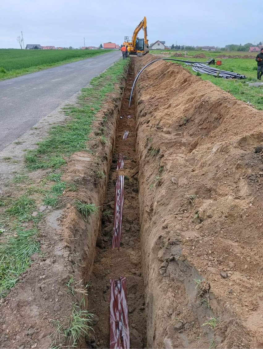 Sieć wodociągowa Oleśnica Mała - Owczary