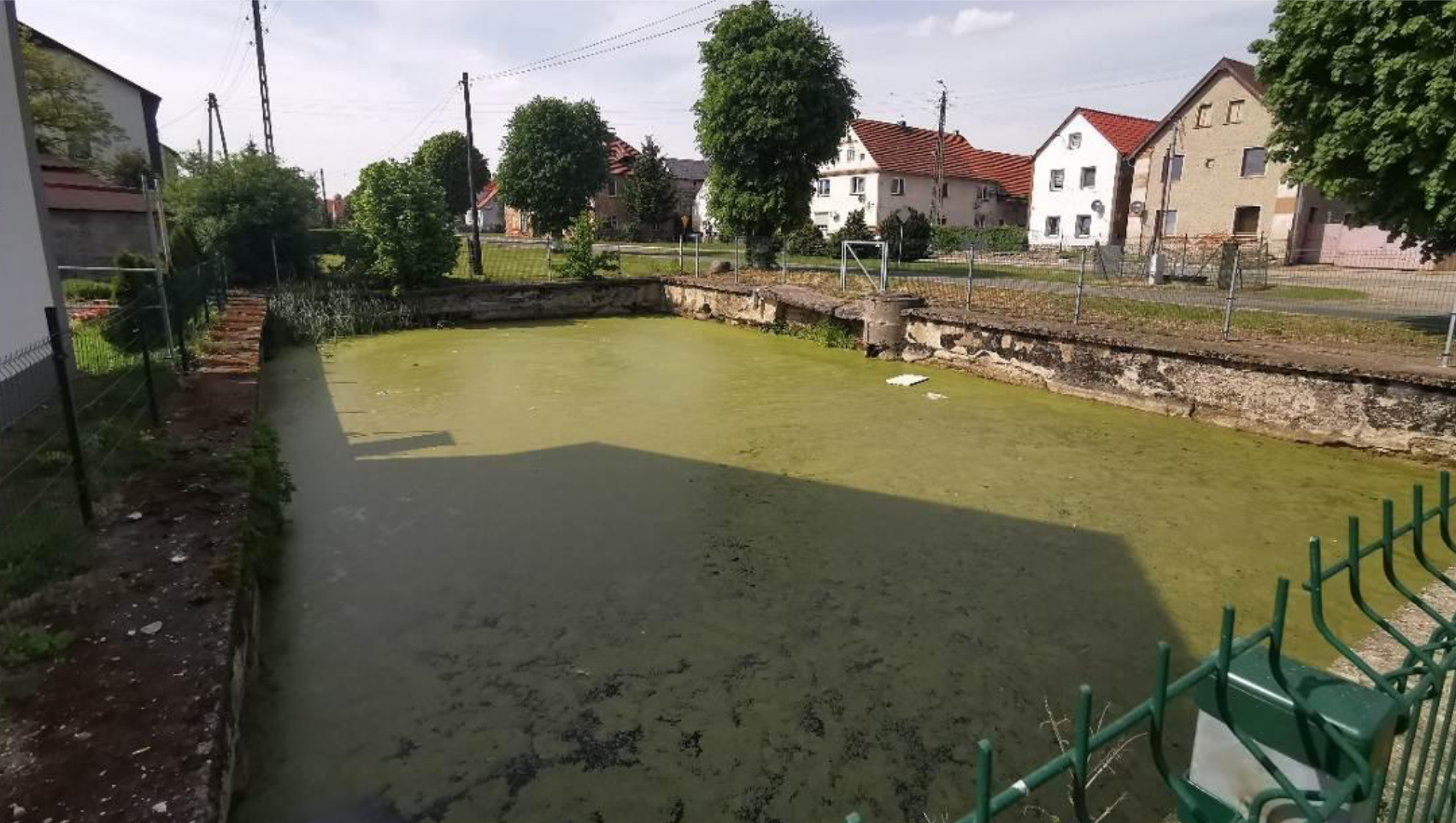 Przebudowa otwartego zbiornika w Niemilu