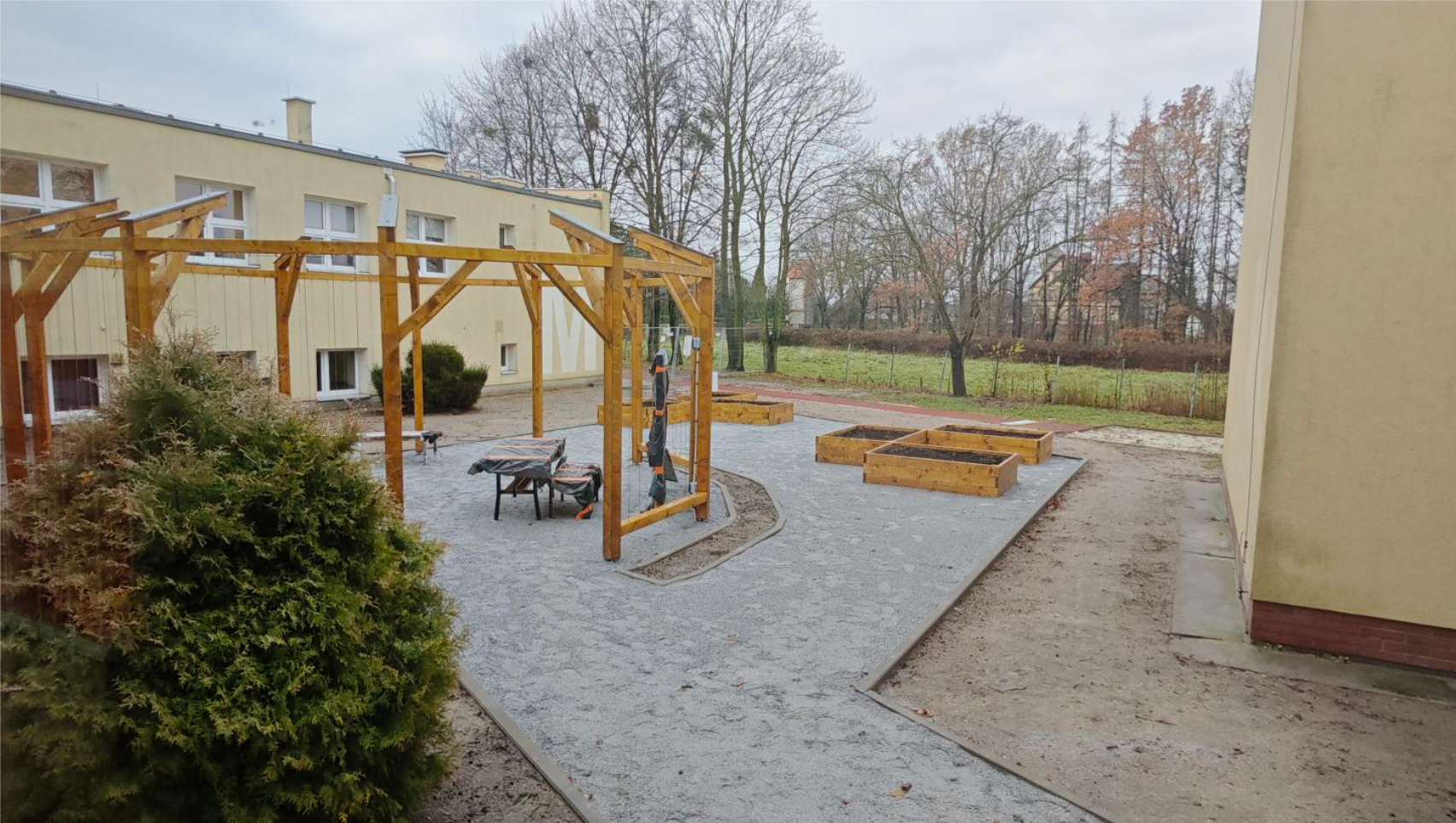 Budowa Zmysłogrodu
